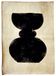 Peinture 'Forms 03' sur coton vintage