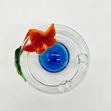 Flower ashtray, murano, 1970