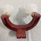 Ceramic art deco style applique