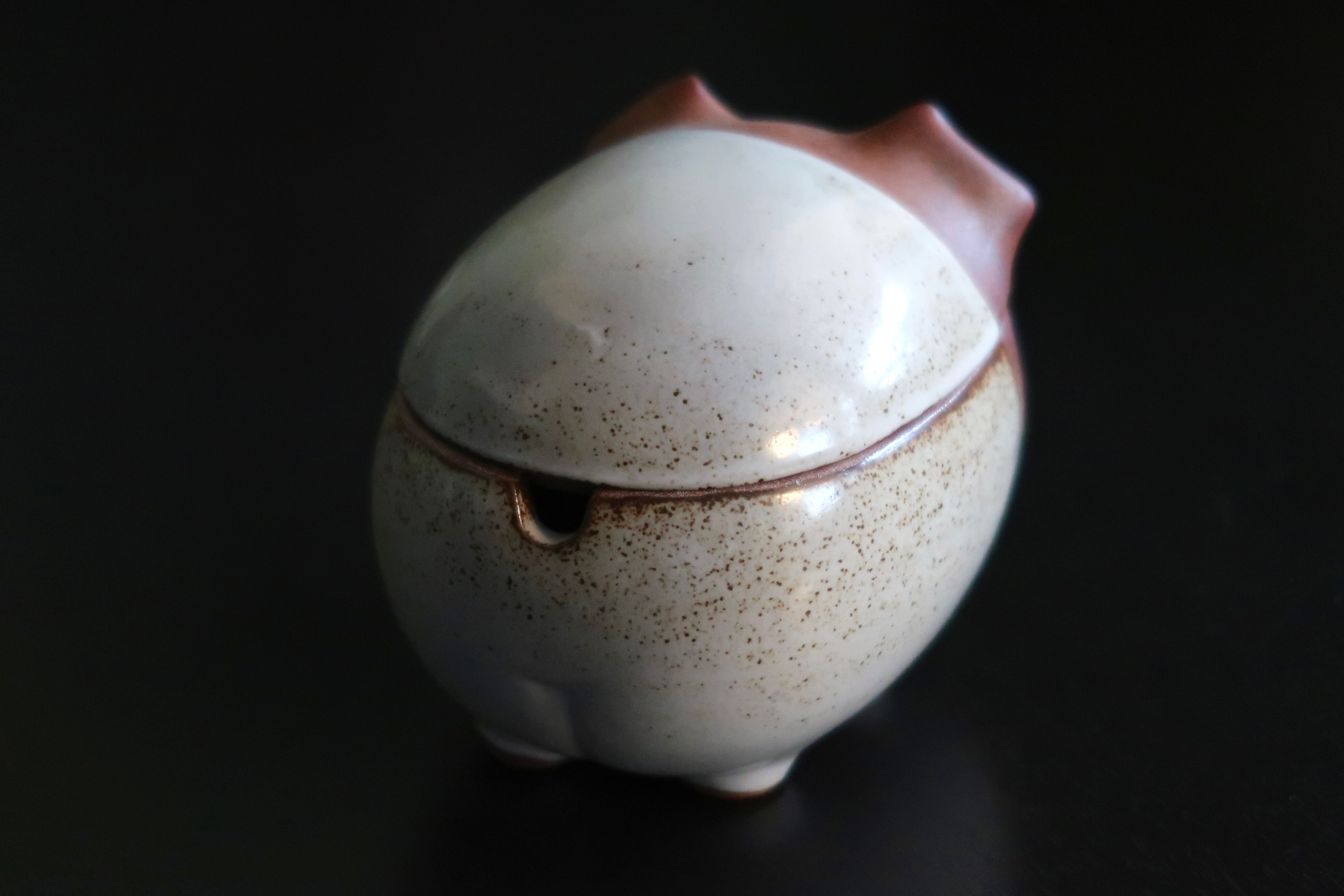 Ceramic "pig" sugar bowl by Ibuki, 1960s