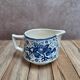 Small milk jug Boch Frères – La Louvière Dragon model – blue decoration – vintage Belgium