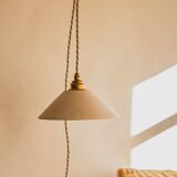 LISETTE - White terracotta - Portable lamp