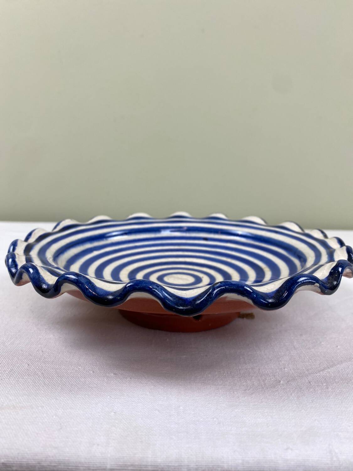 Decorative handcrafted plate