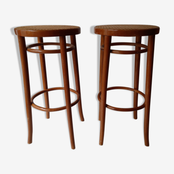 Pair of bar canning stools