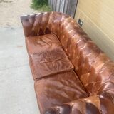 Sofa Chesterfield Brown