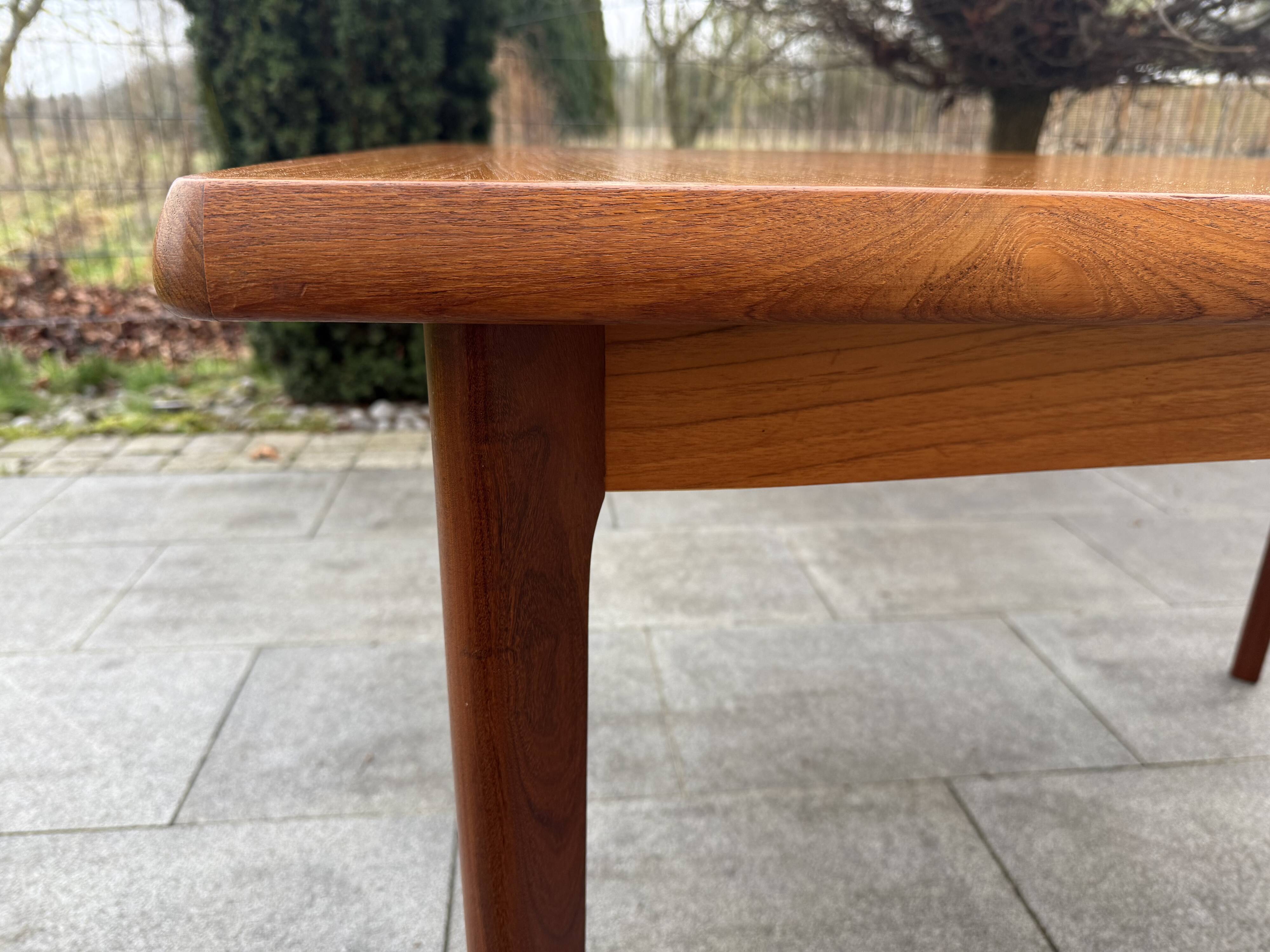 Scandinavian dining table Henning Kjaernulf Year 60