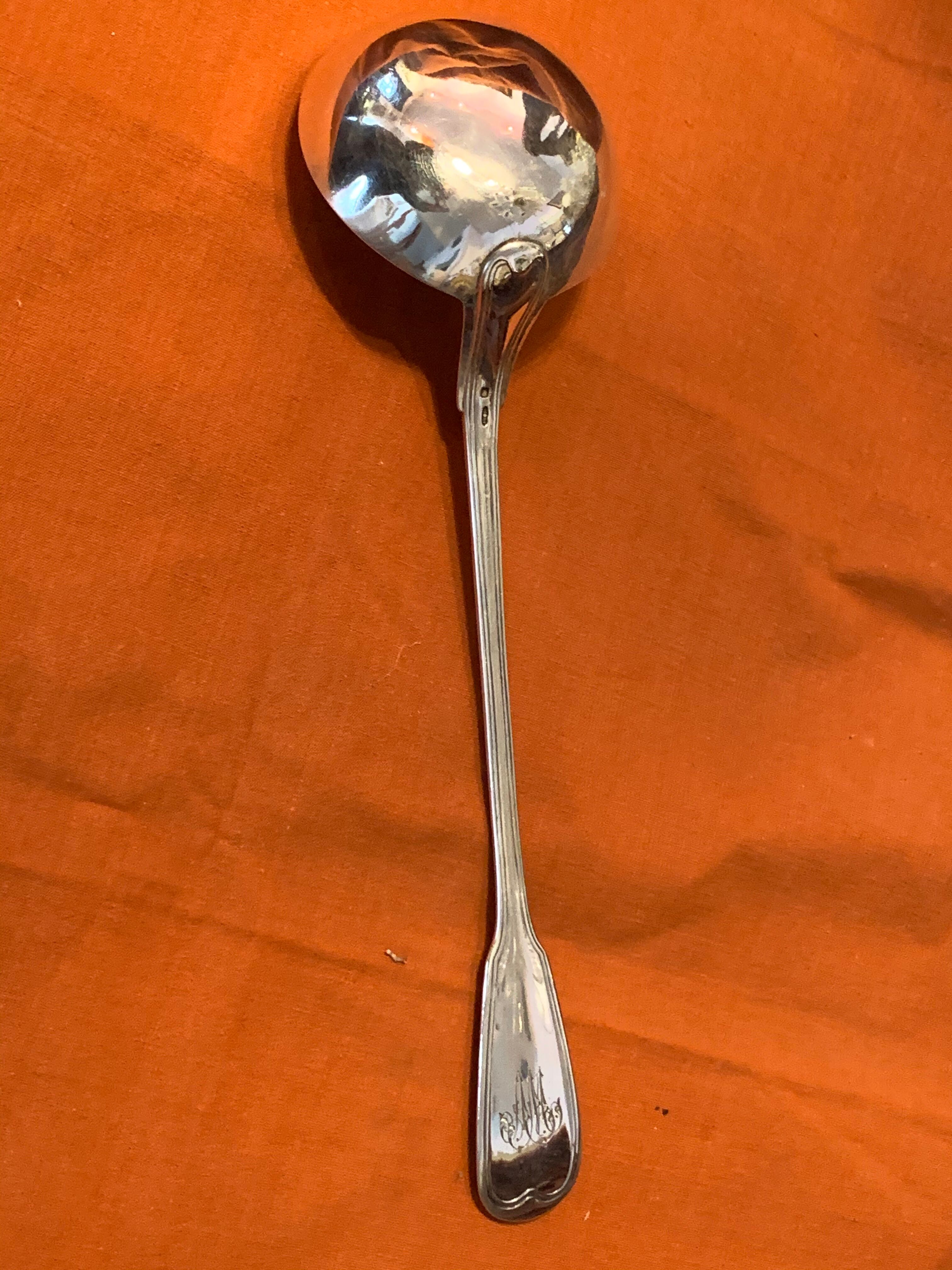 Silver ladle