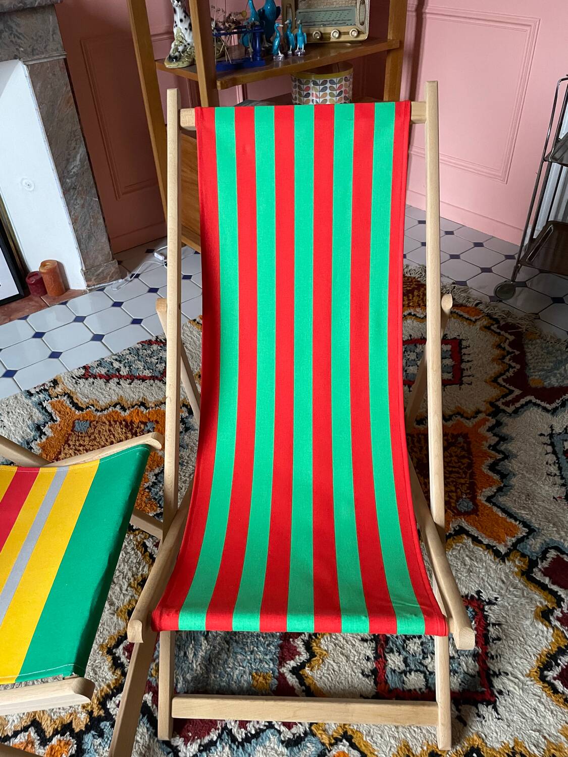 Duo of 60s lounge chairs