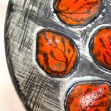 Vintage oyster plates