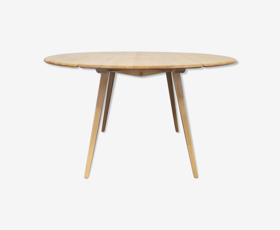 Table à manger à feuilles rondes Ercol, années 1960 - No.12