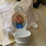 Paris porcelain stoup 19th century