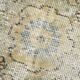 Natural Vintage Rug, Rustic Boho Rug, 157x254 Cm