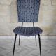 Blue wax Chair
