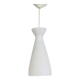 Milk glass pendant lamp Peill Putzler 'Ibiza'
