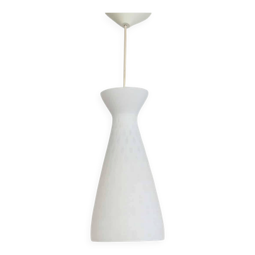 Milk glass pendant lamp Peill Putzler 'Ibiza'