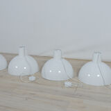 Bunker hanging lamp by Johannes Hammerborg for Fog & Menup, 1970s