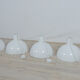 Bunker hanging lamp by Johannes Hammerborg for Fog & Menup, 1970s
