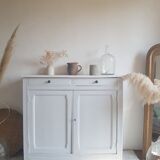 Old white Parisian buffet
