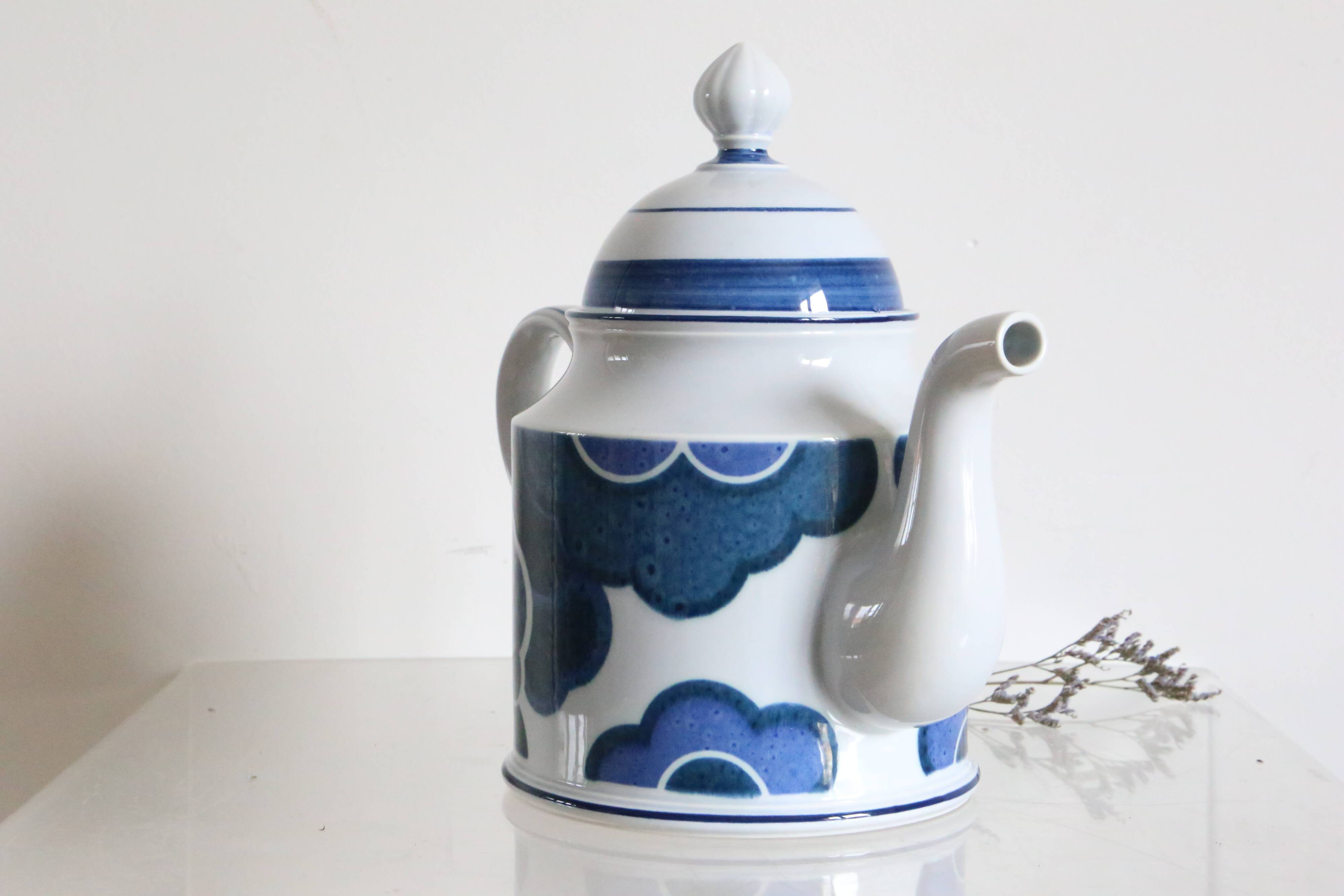 Villeroy and Boch teapot, Cloud model, vintage