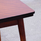 Scandinavian mahogany dining table 1960