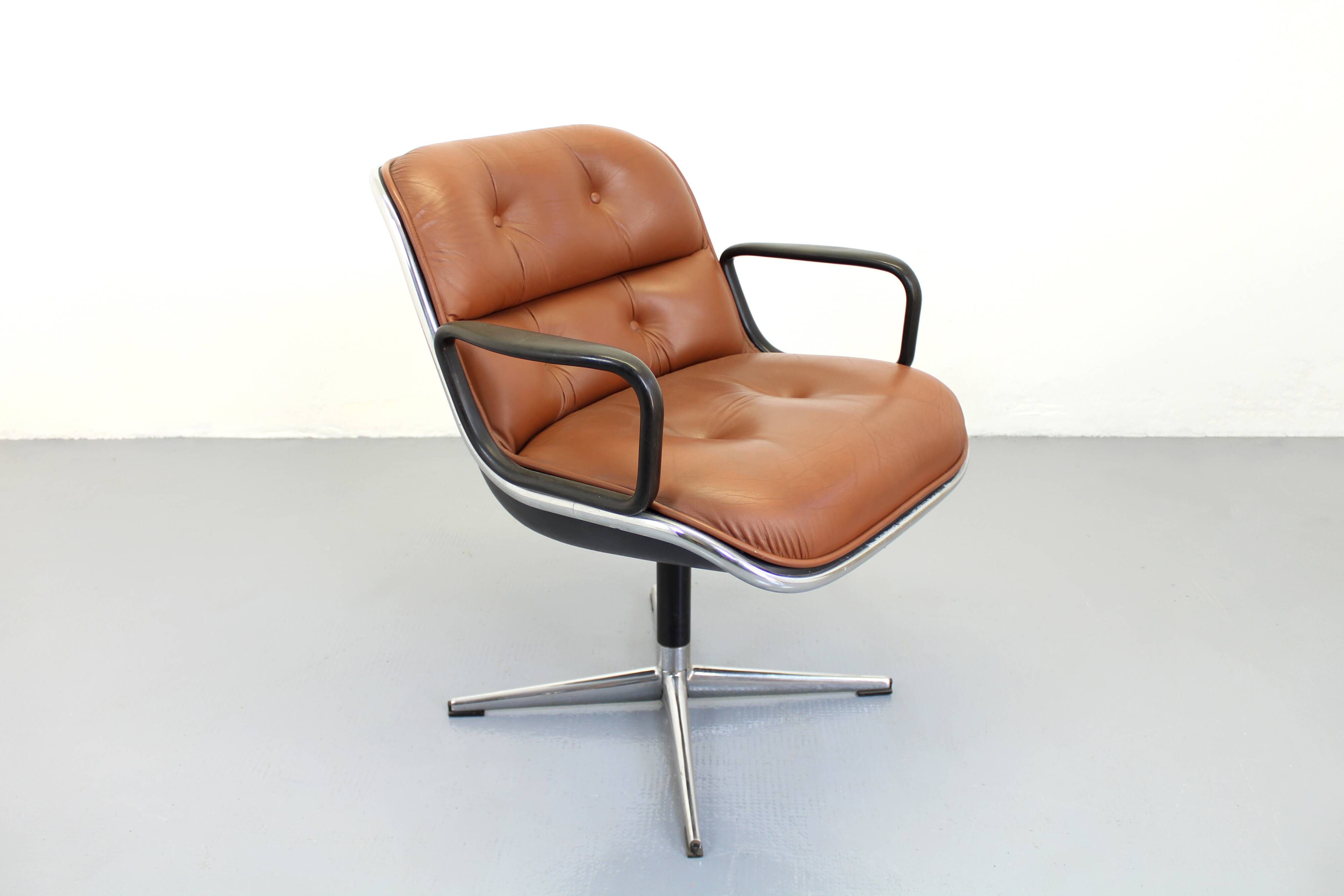 2x Office Chair Charles Pollock, Knoll