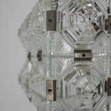 Set of Two Glass Pendant by Kamenicky Senov, 1960s