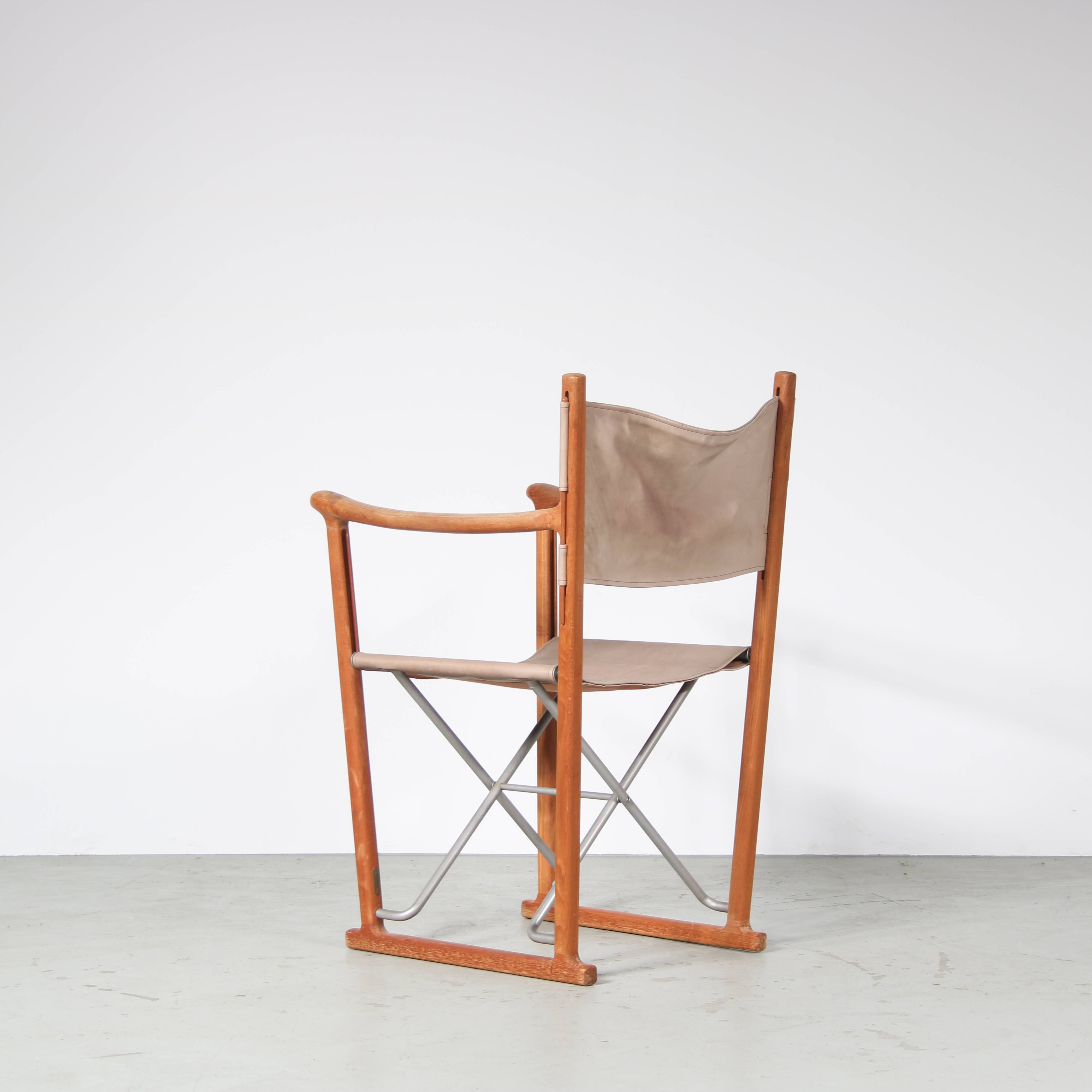 1970s Folding chair by Peter Karpf for Tripp Trapp Skagerak, Denmark