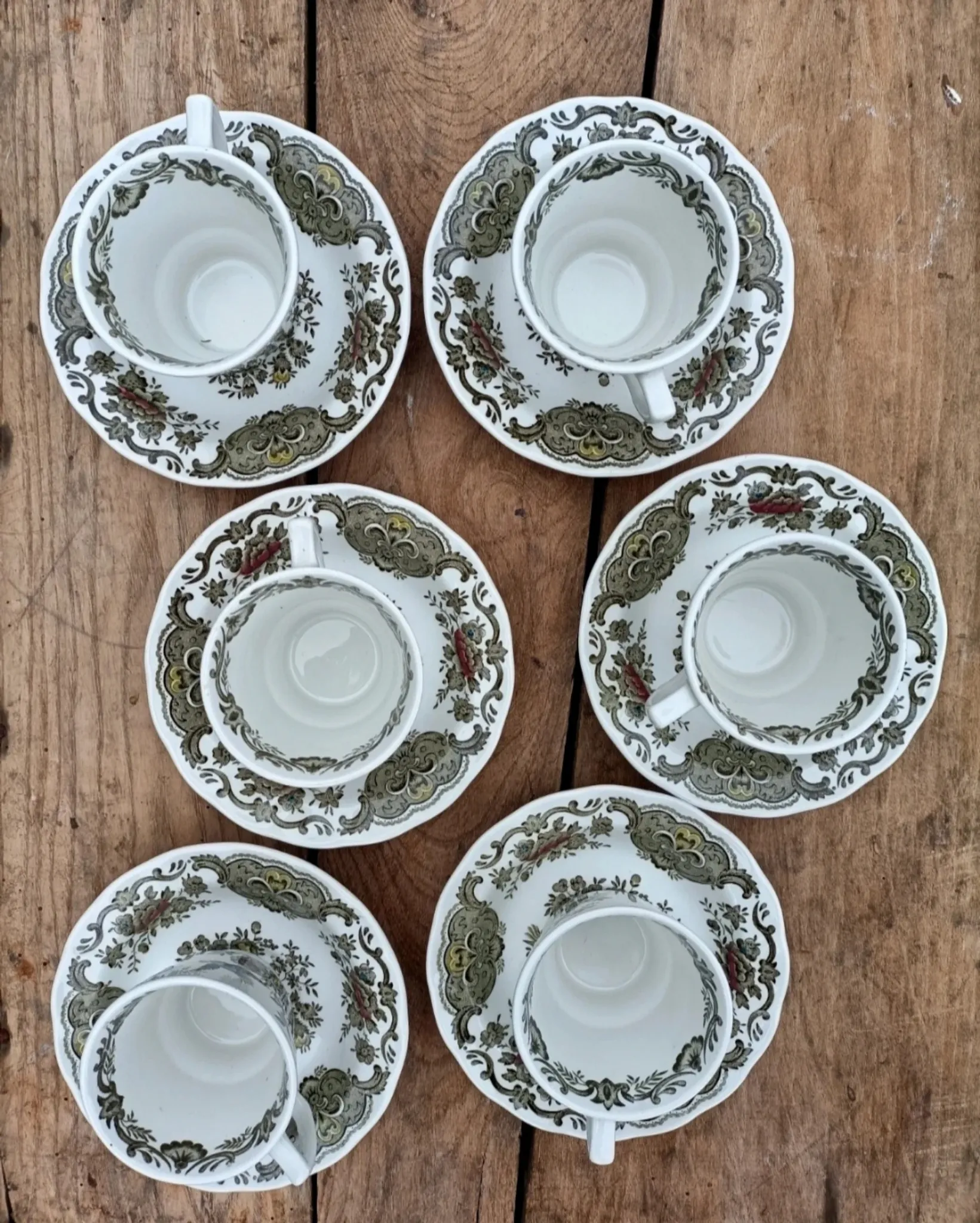 Coffee cup set - England
