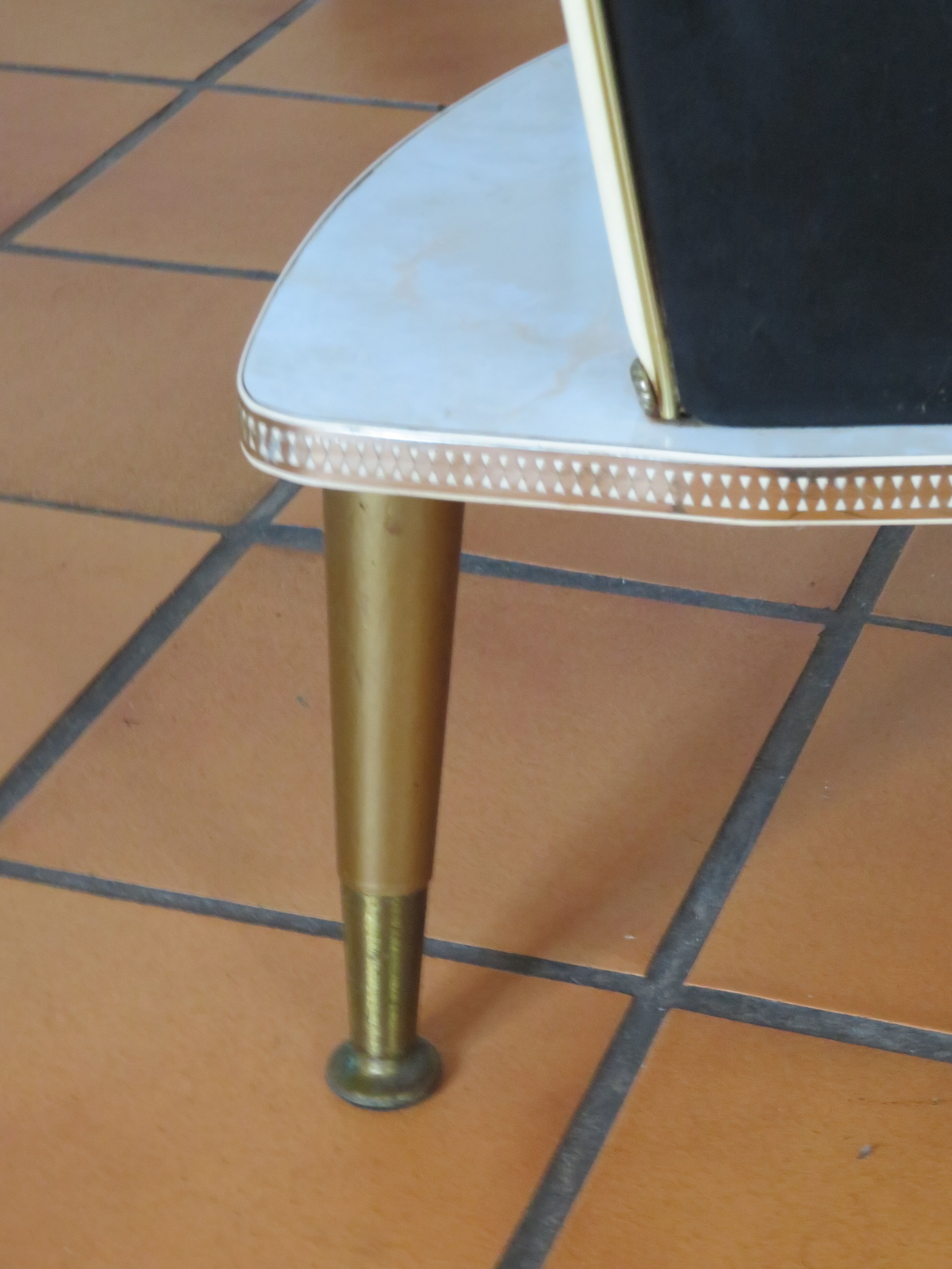 bar "cocktail Tambour" half-moon 50s/60s