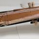Pirogue à balancier en bois années 90