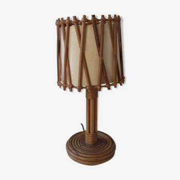 Rattan lamp