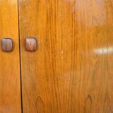 Scandian rosewood and metal sideboard