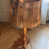 Table lamp bourgie copper color designer Philippe Starck