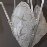 Art Deco period plate chandelier signed Degué