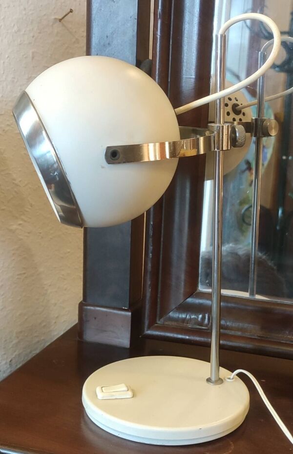 Lampe Aluminor Eye Ball articulée et réglable, années 1960