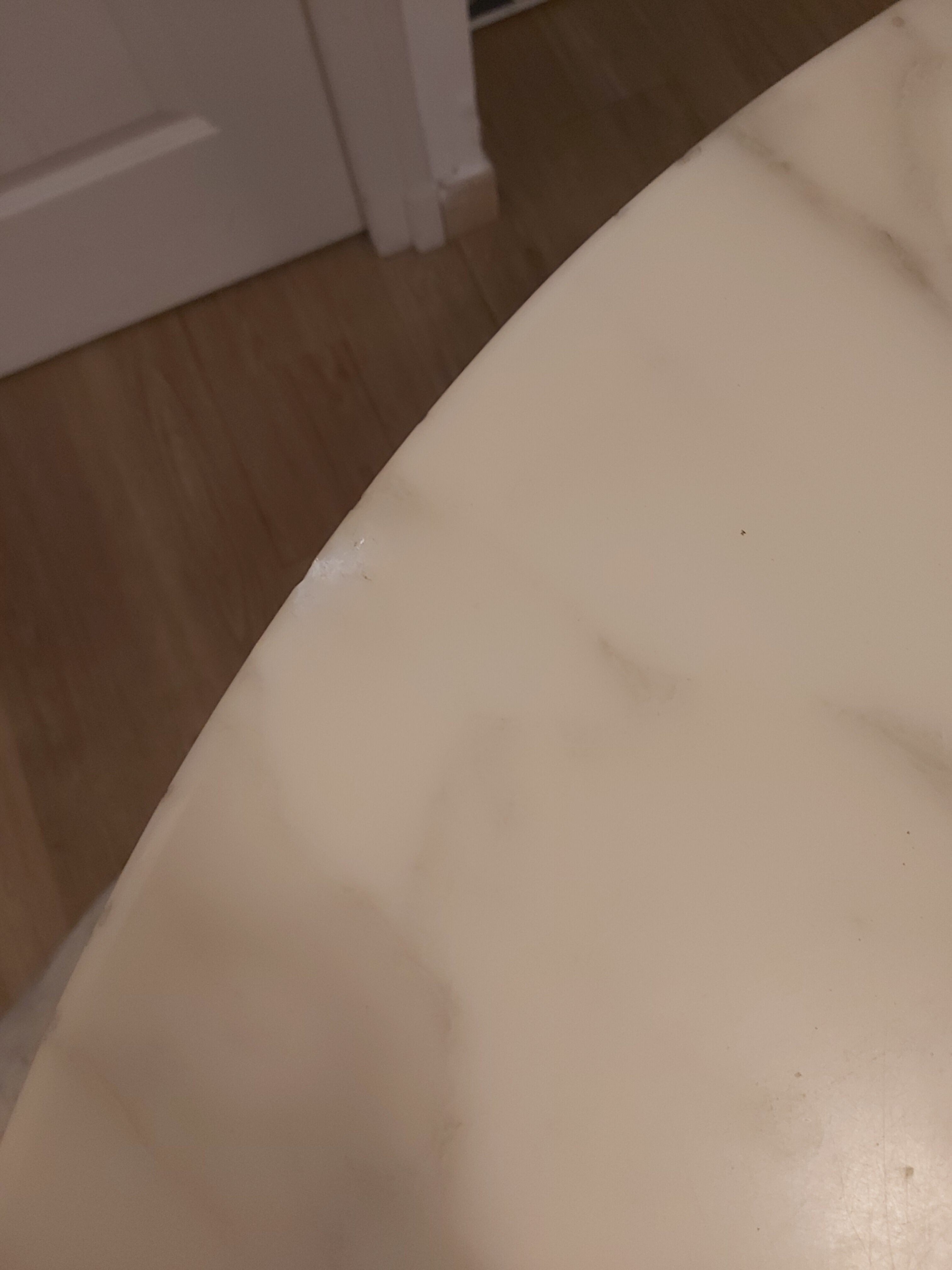 Marble table Roche Bobois 70s