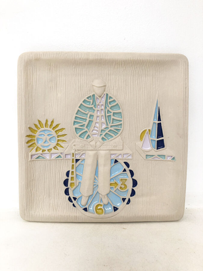 Pair of Italian Chiminazzo dishes, 1970