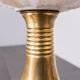 Set of 3 modern vintage lamps in 70s Lamperti brass