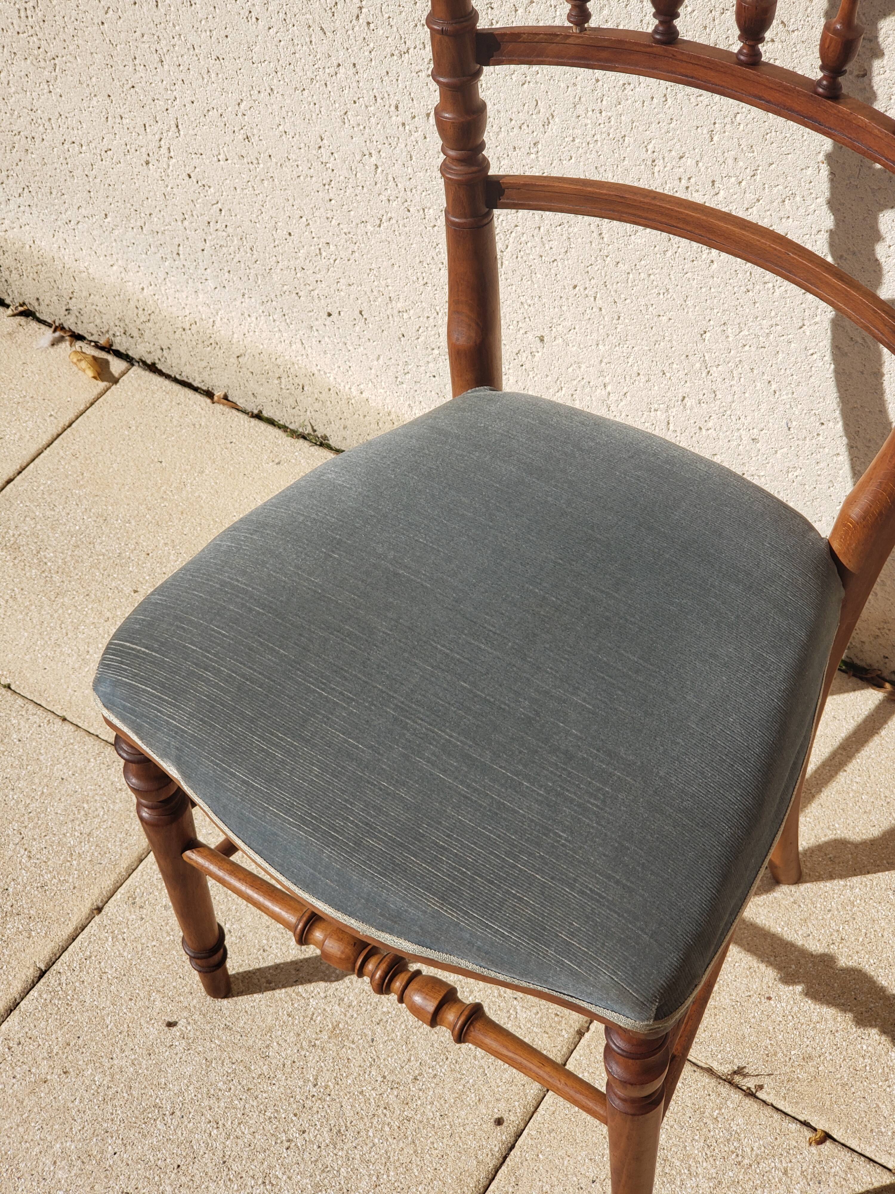 2 chaises anciennes style Napoléon III