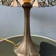 Art Deco stained glass table lamp