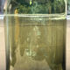 Set of 4 vintage bottle vases