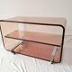 Smoked plexi furniture Michel Dumas