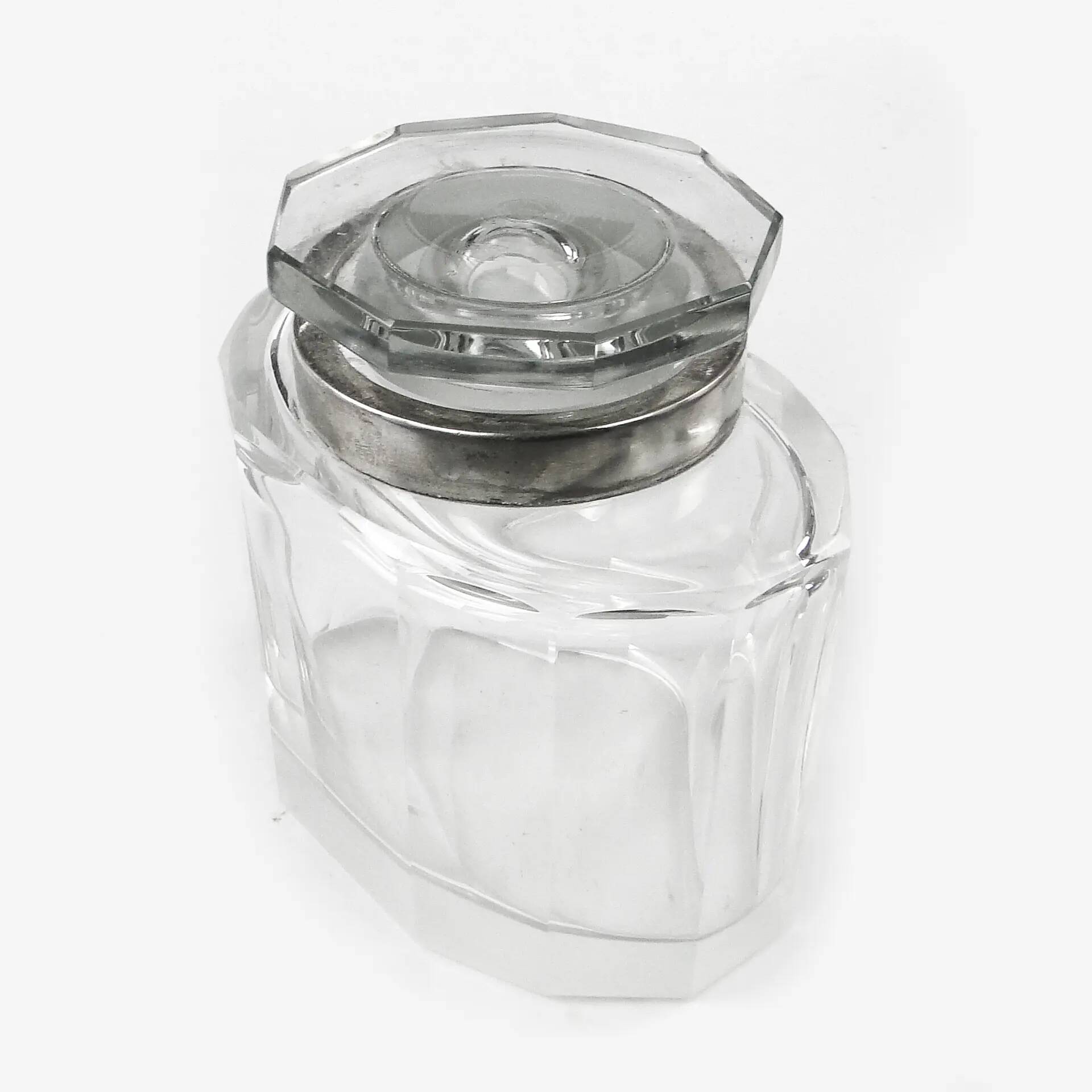 Covered dish, Modernism, crystal, silver, Germany, 19th century