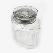 Plat couvert, modernisme, cristal, argent, Allemagne, 19e siècle