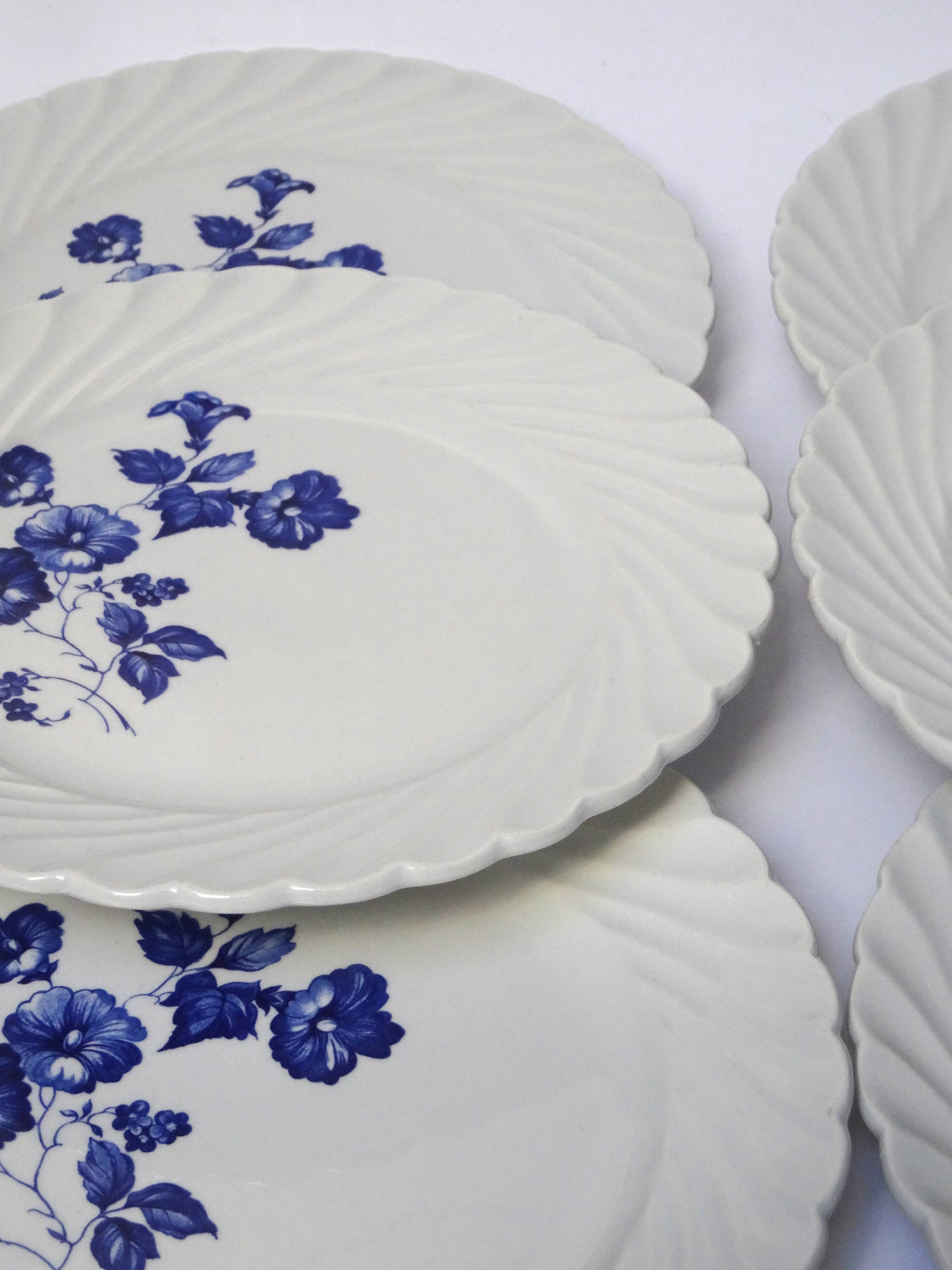6 dessert plates Lunéville