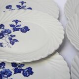 6 dessert plates Lunéville