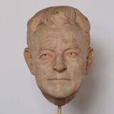 Bust of terracotta artist Nereo Quagliato 1970