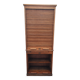 Old oak curtain filing cabinet