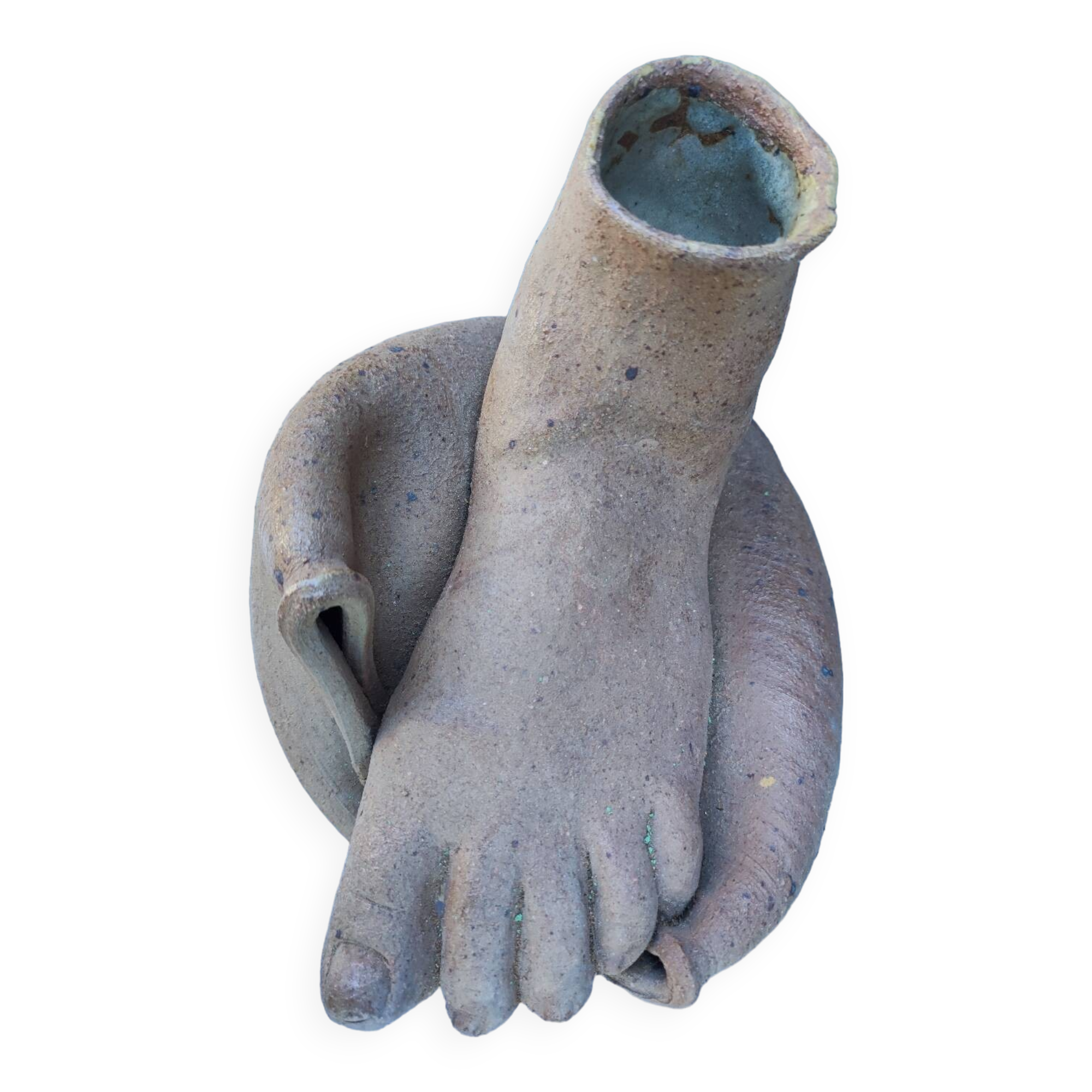 Vintage stoneware vase