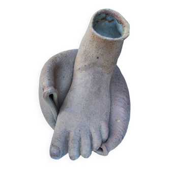 Vintage stoneware vase
